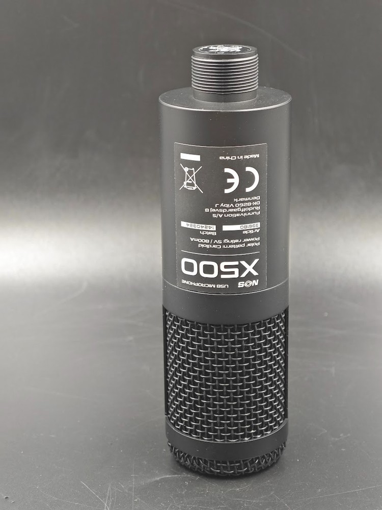 NOS X500 USB Microphone Boom Black Used Working