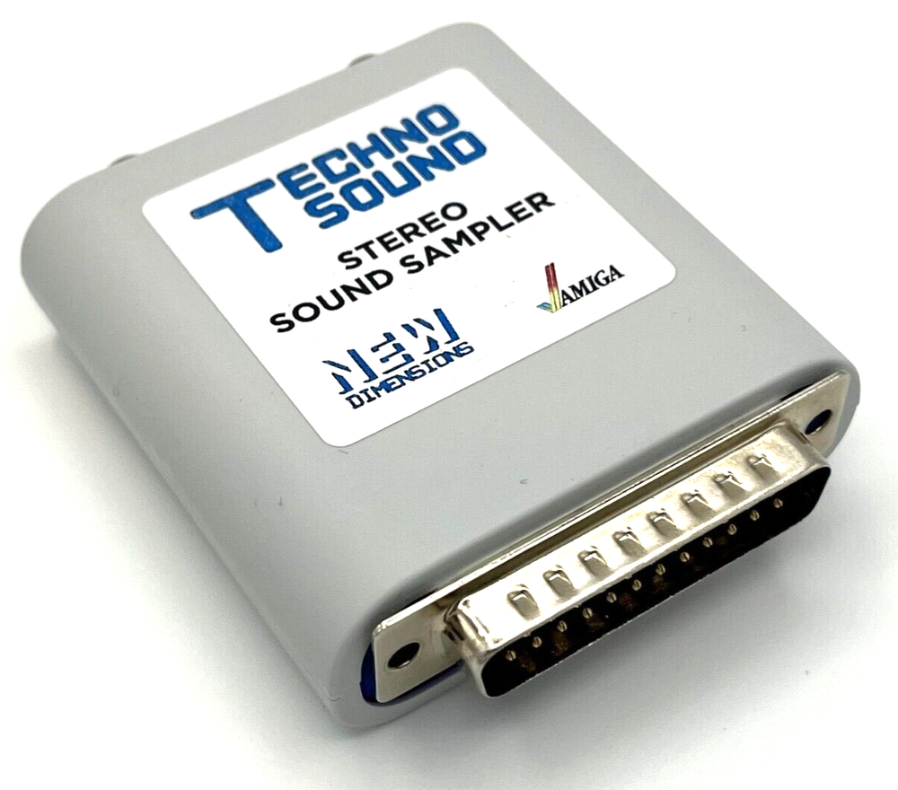Commodore Amiga Techno Sound Turbo Stereo Sound Sampler Lite Package