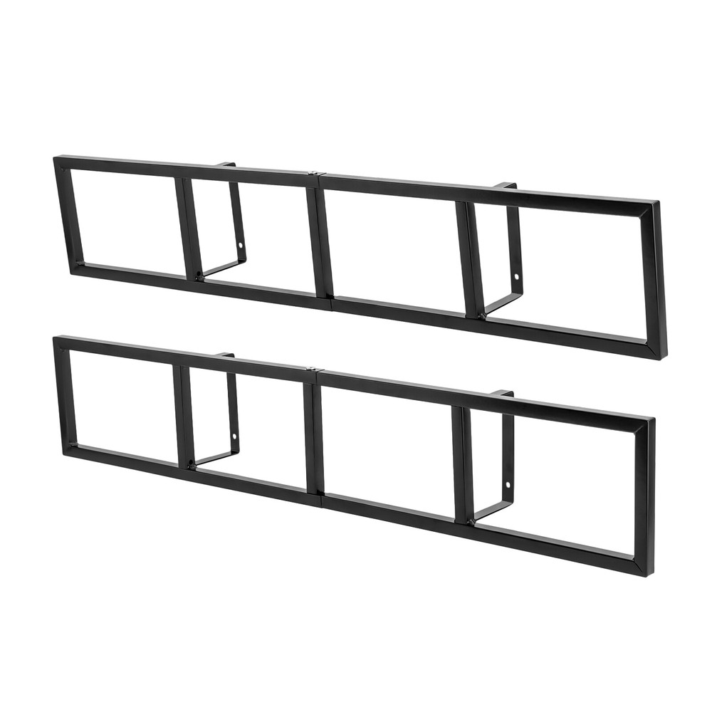 2 Organizer CD Wall Mount Rack DVD Holder Media Storage Case Horizontal/Vertical