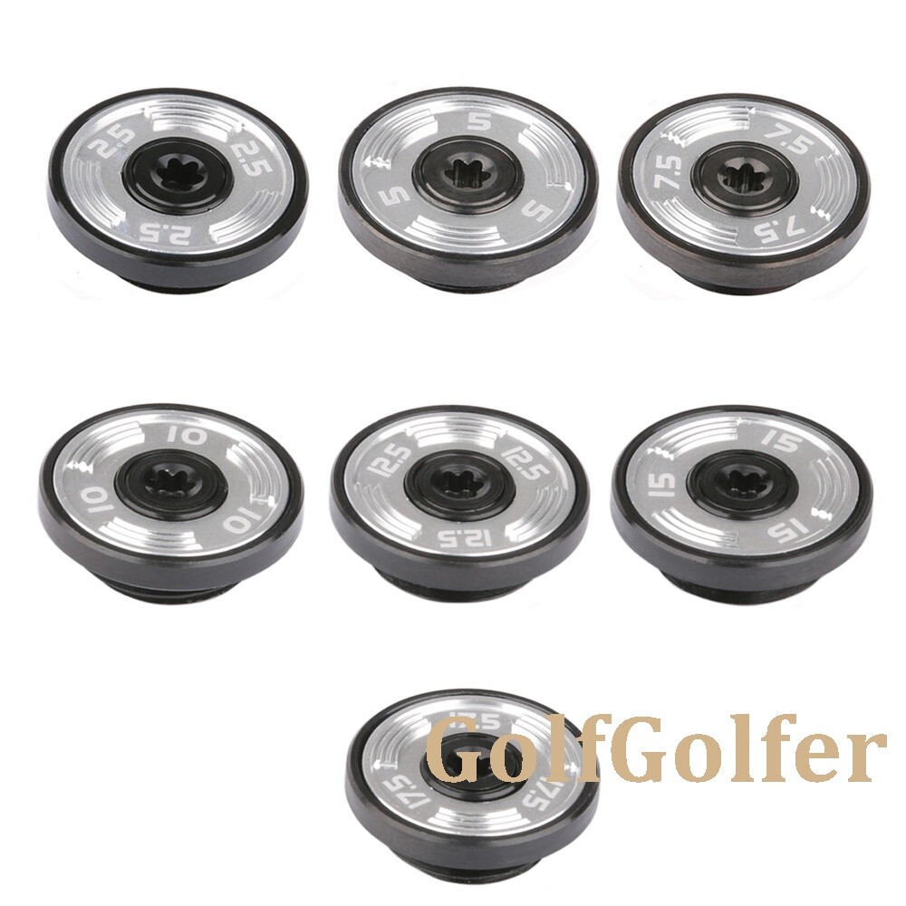 Silver Golf Weights Kit for TaylorMade Spider GT Max Putter