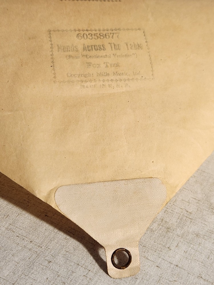 Vintage Imperial Player Piano Rolls