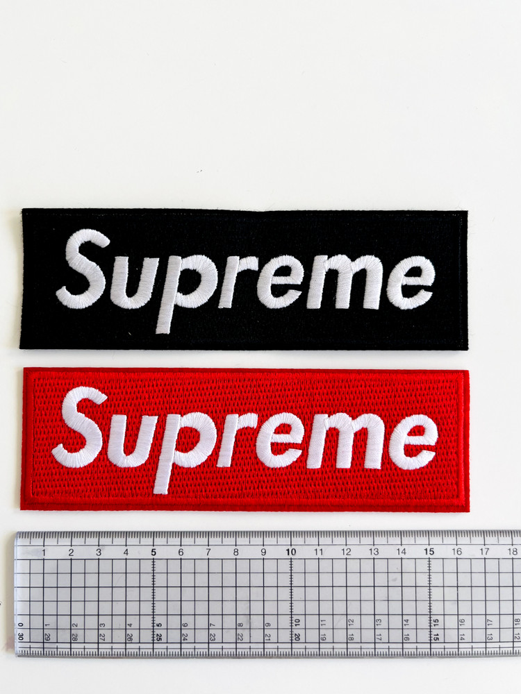 Supreme Logo Patches Iron / Sew-On