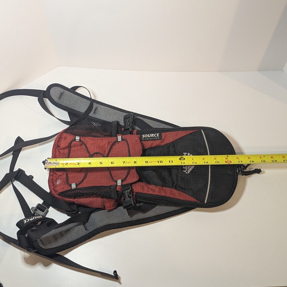 Kelty Helix Source Hydration Backpack 2 Liter Red Water Backpack BLADDER REMOVED