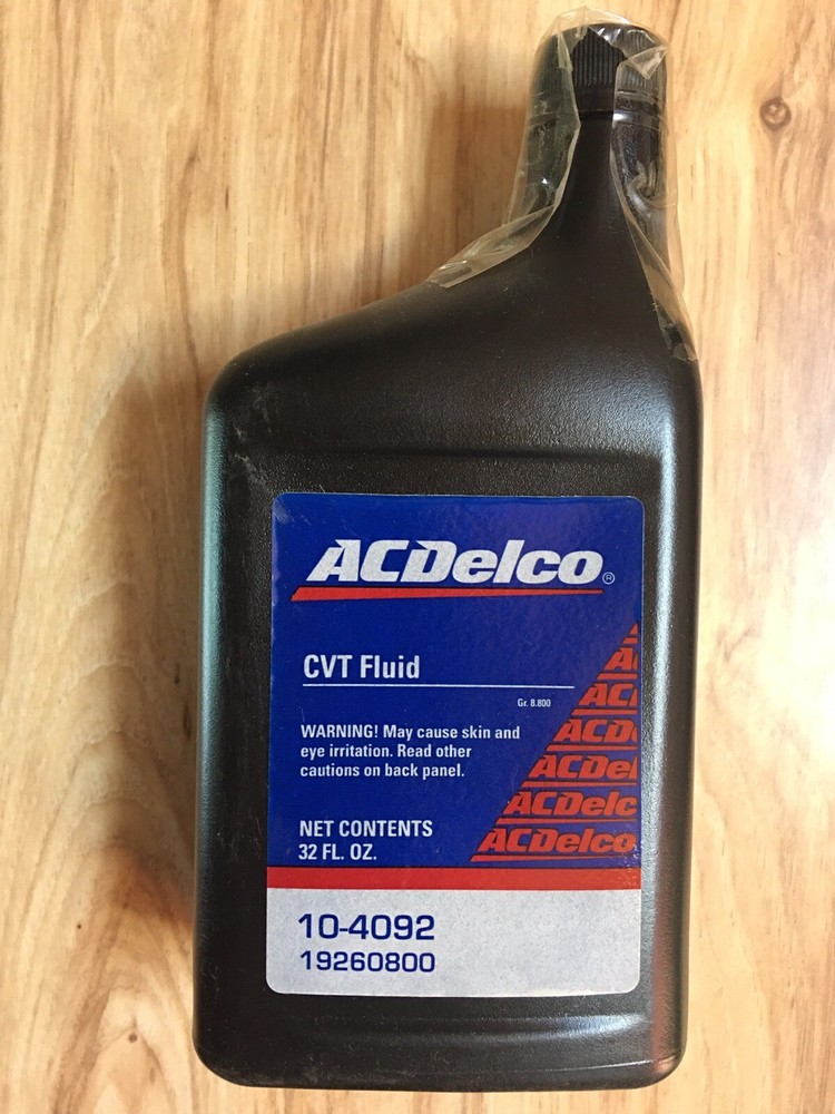 ACDelco CVT Automatic Transmission Fluid 10-4092, 19260800.