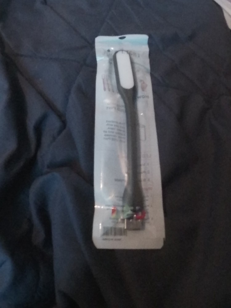 USB Mini LED Night Light Book Lamp Portable Bendable Reading Light