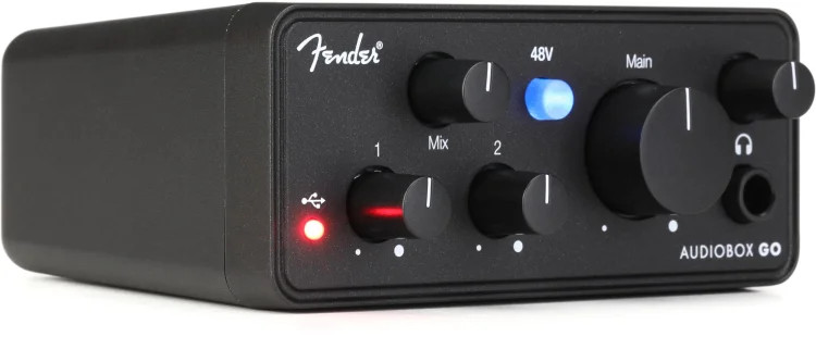 Fender Studio AudioBox Go USB-C Audio Interface