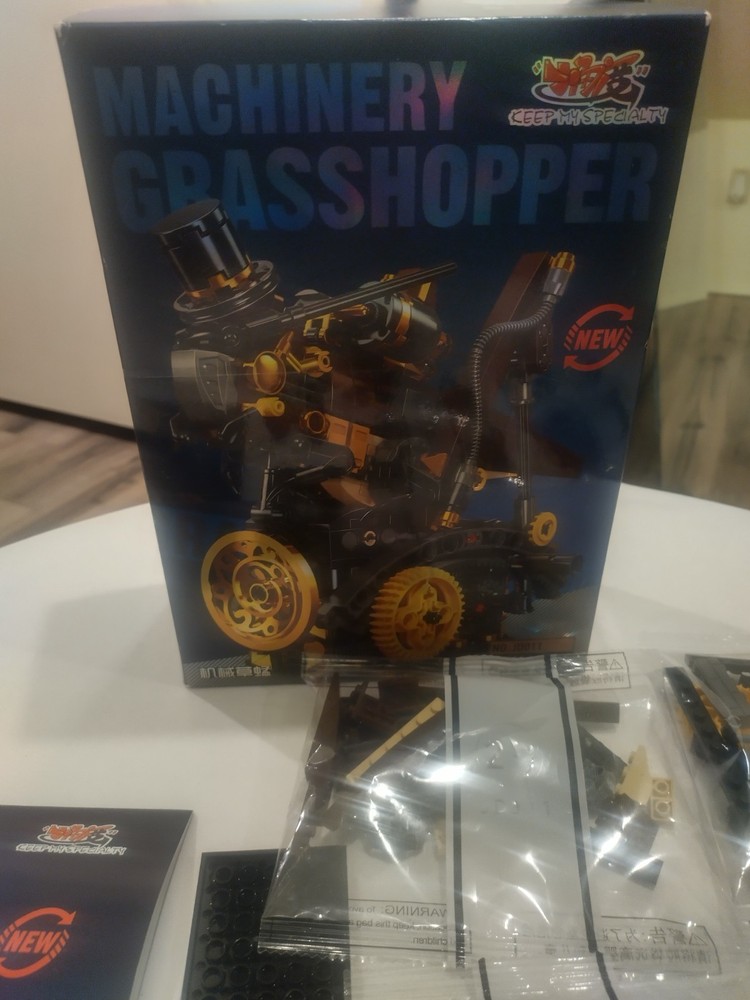 Small Angle - Machinery grasshopper | Set JD011