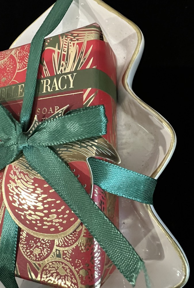 Ellen Tracy Soap Dish & Soap Christmas Tree