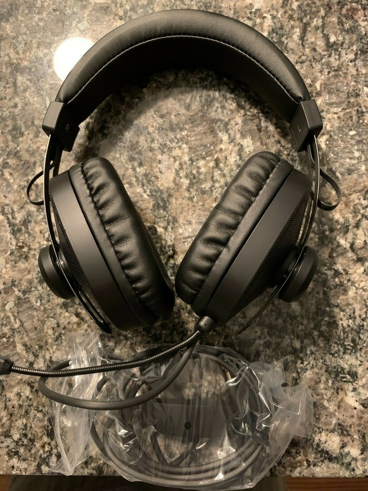 MSI S37 Computer Gaming Headset with Inline Microphone Mute Button