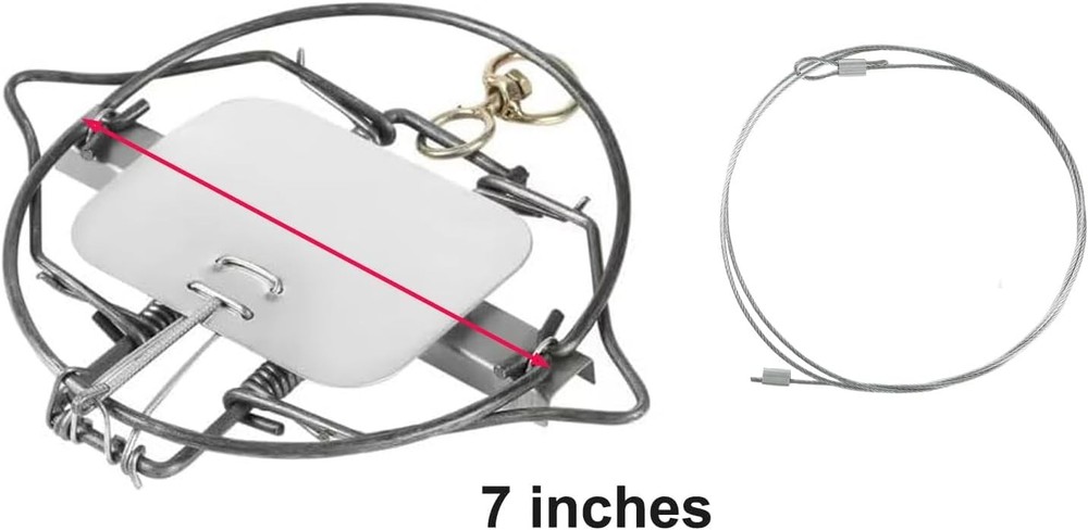 2 Pack Small Animals Small Squirrel Mouse Trap Mouse Trap Cage Spring Trap,