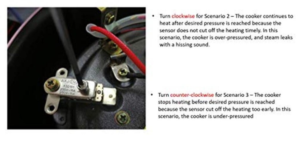 Replacement Generic Electric Pressure Cooker Pressure Sensor or Switch (TYPE