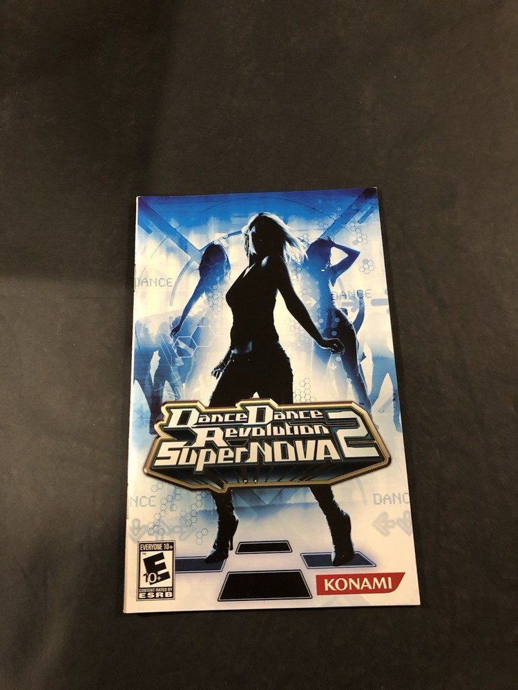 dance dance revolution supernova ps2 Manual Only