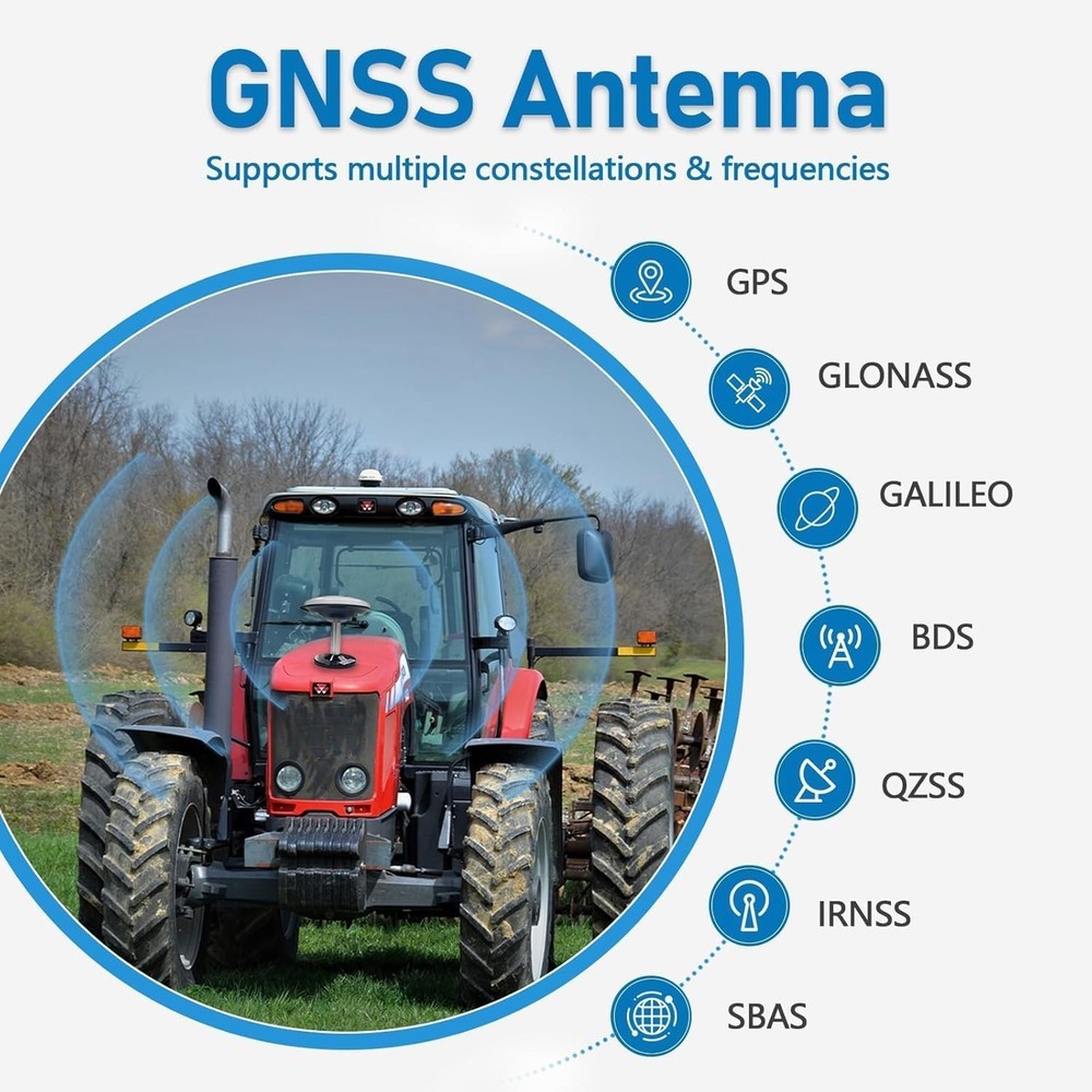 Tractor GPS Guidance System 10inch Precision Ag Software Activated JY100
