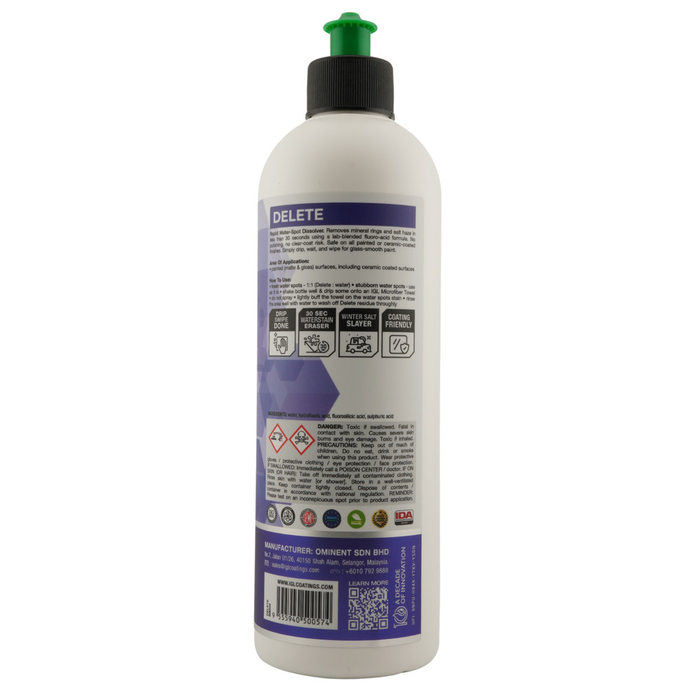 Ecoclen Delete (500ml) Water Spot Remover