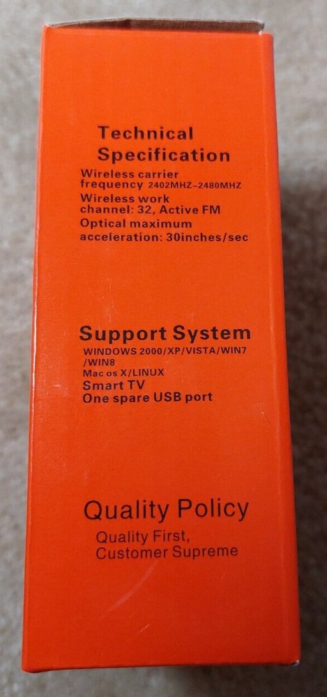 AARP FOUNDATION TAX-AIDE WIRELESS COMPUTER MOUSE 2.4g, NEW