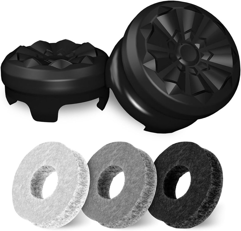 Aim Boost Kit for PS5 PS4 Controller with Performance Thumbsticks Precision Ring