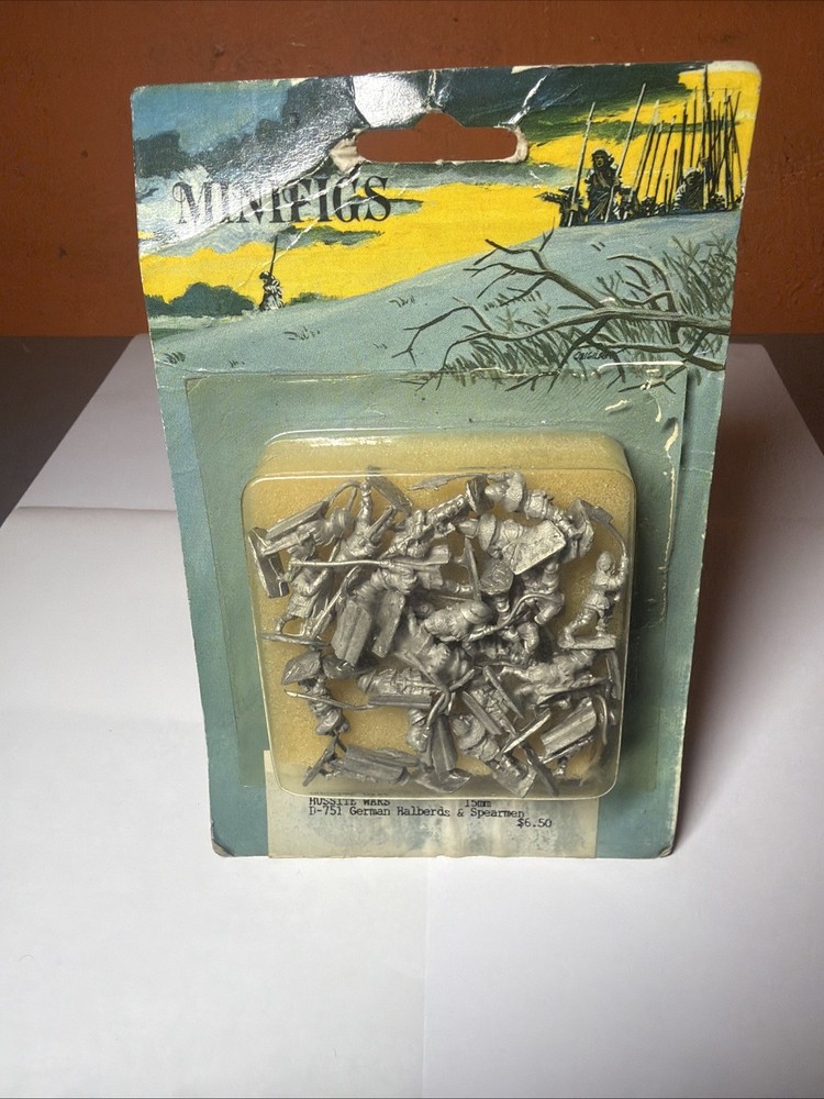 Minifigs Historical Mini 15mm Hussite Mounted Command Pack New