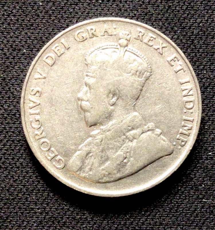 1924 Canada 5 Cents! ENN Coins