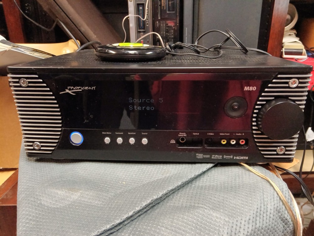 Proficient M80 Audio / Video Receiver Tested Working