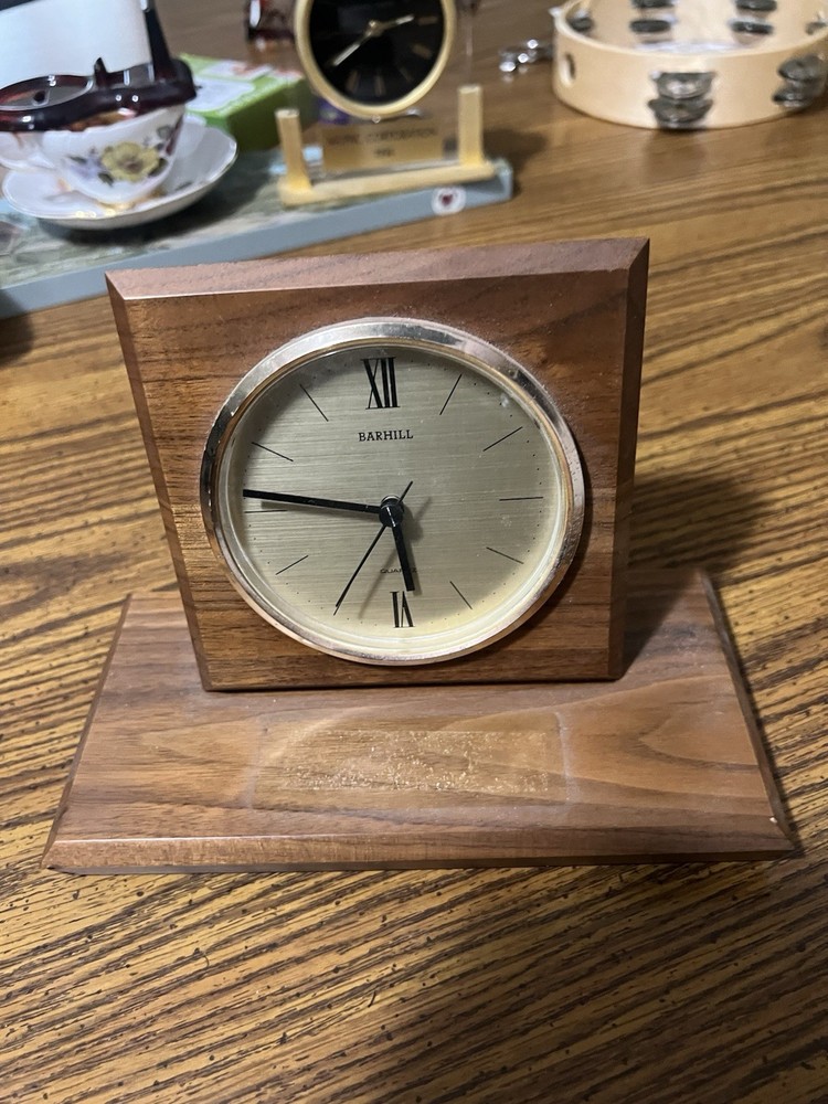Barhill Desk Clock Quartz