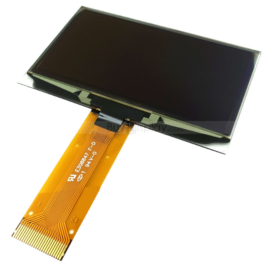 White 2.4" inch Graphic OLED Display,128x64 Serial SPI,I2C,SSD1309 w/Tutorial