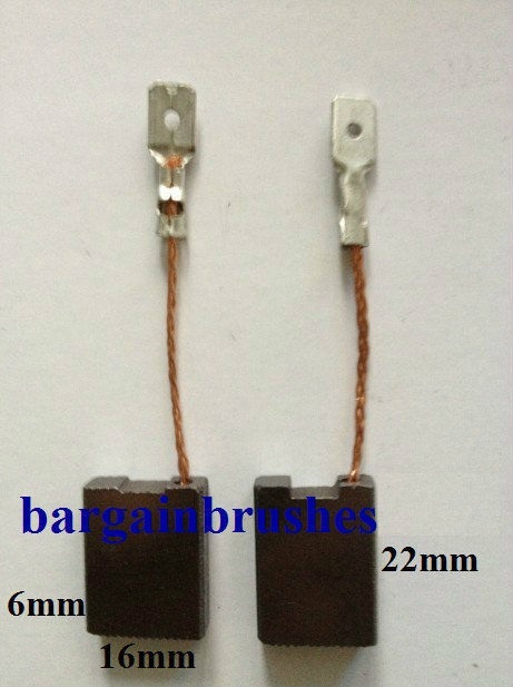 KOHLEBÜRSTEN 4 RYOBI eag 2000RS EAG2000RSA3 WINKELSCHLEIFER eag-2000 rs 2000 D84