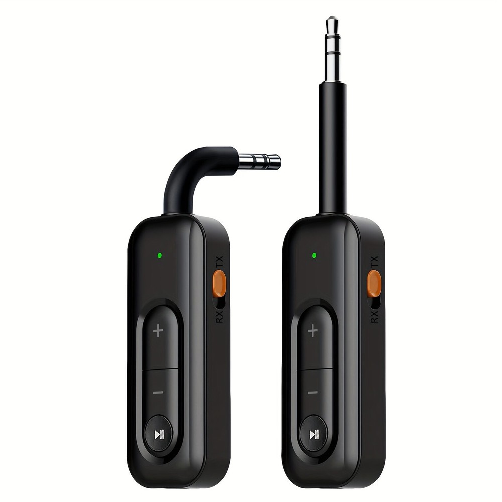 Bluetooth 5.2 3.5mm AUX Adapter - Receiver Transmitter for Car/Home Use