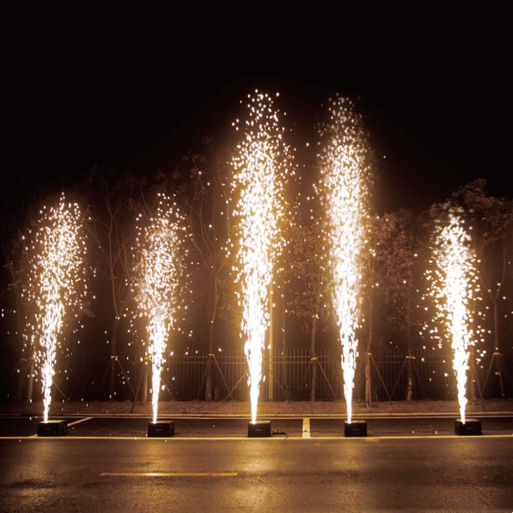 2PCS 700W Cold Spark Firework Machine Stage Effect Wedding DJ Party DMX w/Case