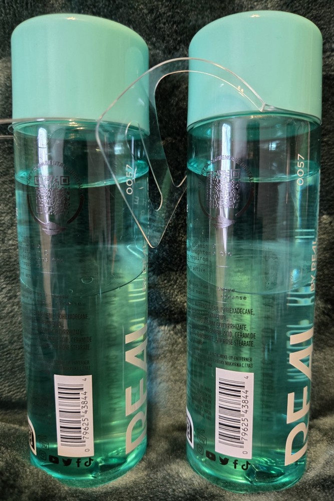 Real Cleae By Real Techniques Eye Makeup Remover 2 Bottles 4 Fl Oz Each