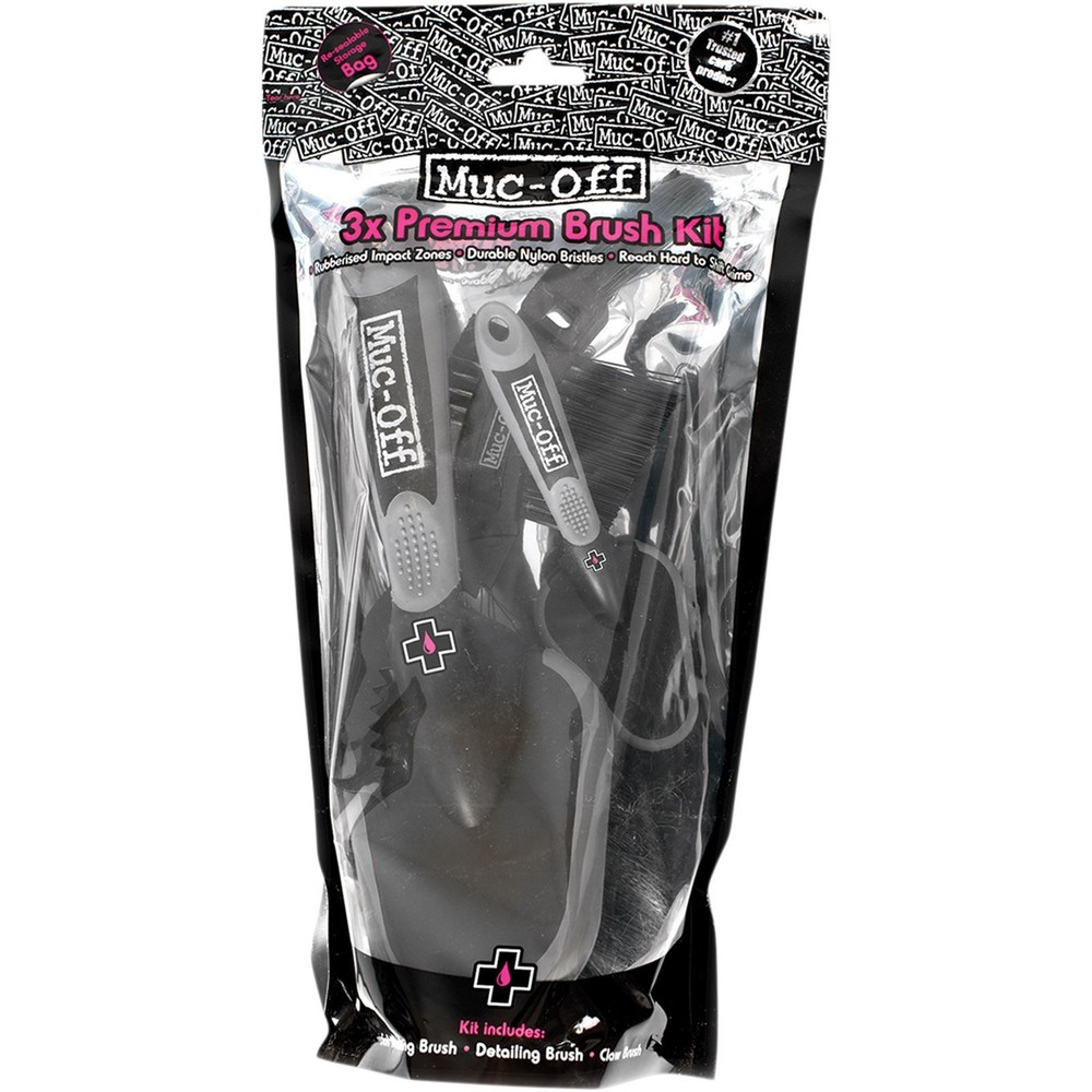 Muc-Off 3-Piece Brush Set 220US