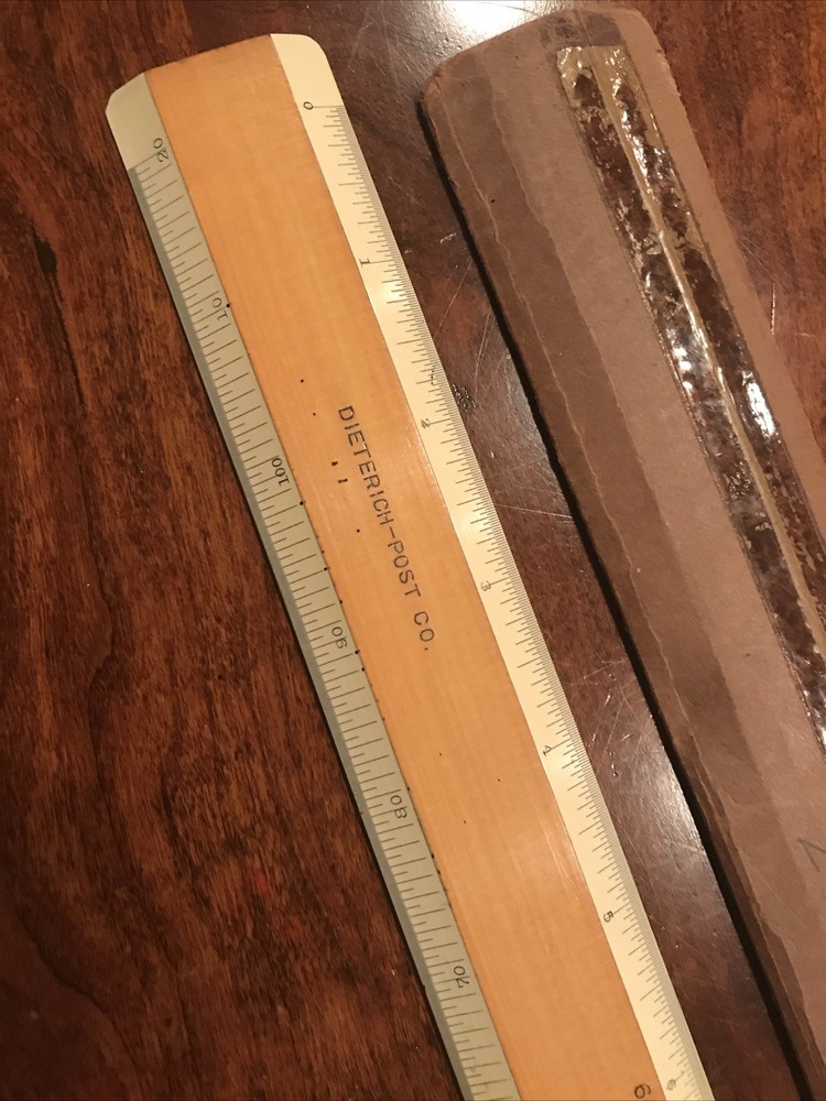 Vintage - Post - Architects and Mechanical Engineers - 12” Scale Ruler -