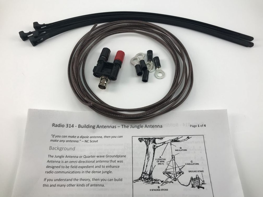 VHF Jungle Antenna Kit