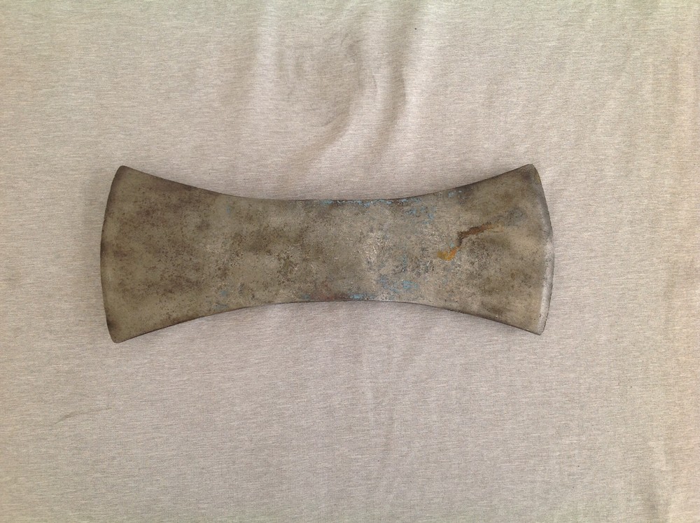 Vintage 3 1/2 Double Bit Axe Head