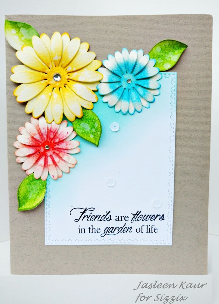 Sizzix Thinlits Mix & Match Flowers 10pk set #661097 Retail $19.99 Lori Whitlock