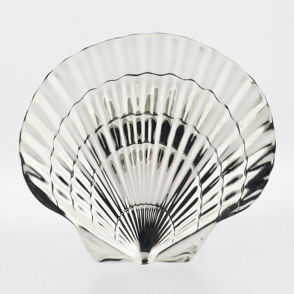 Tiffany & Co. Sterling Silver Figural Scallop Shell Dish / Vide Poche.