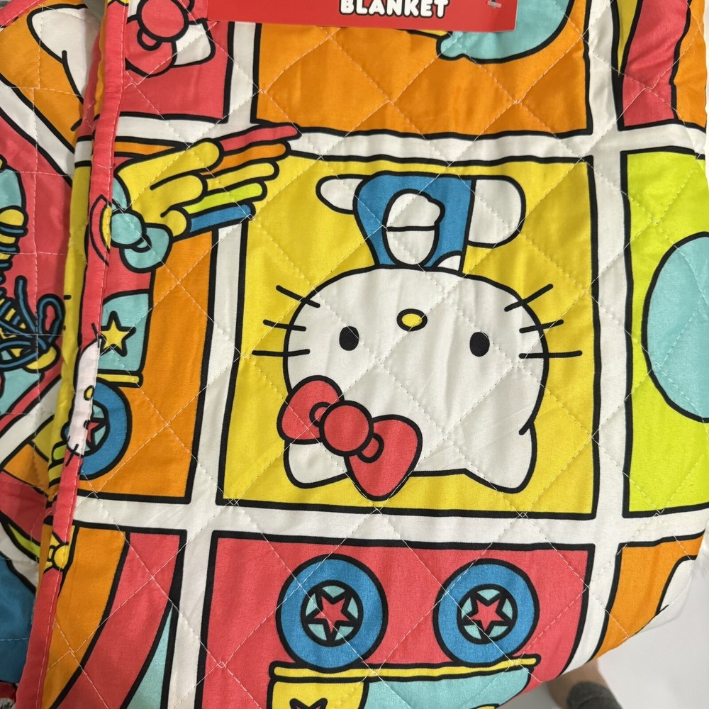 Hello Kitty Twin Quilted Blanket