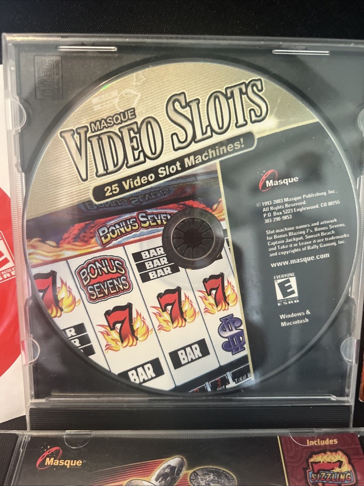Slot Machine Games CDs And Book