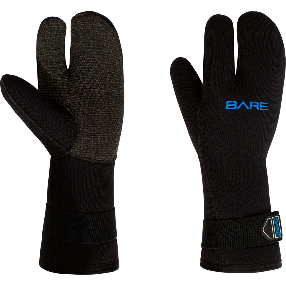 Bare 7mm K-Palm Three-Finger Mitt