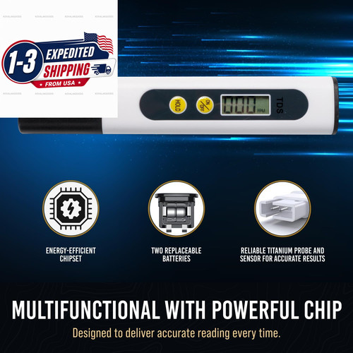 Water Tester for Drinking Water- TDS Meter Basic