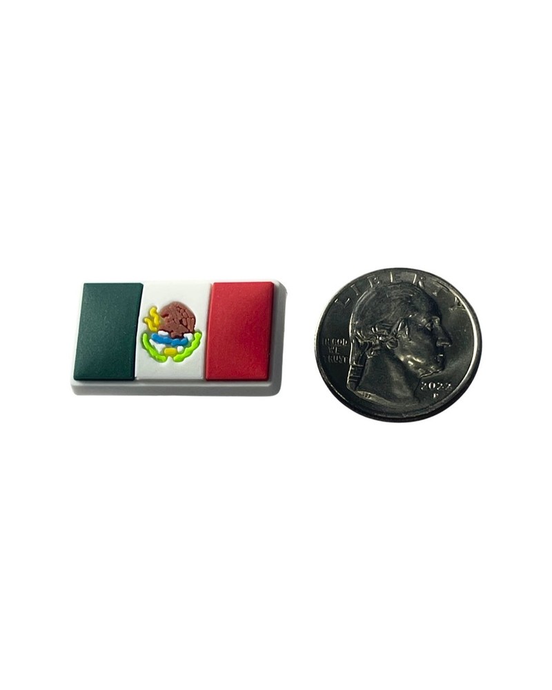 Mexico Flag Shoe Charm