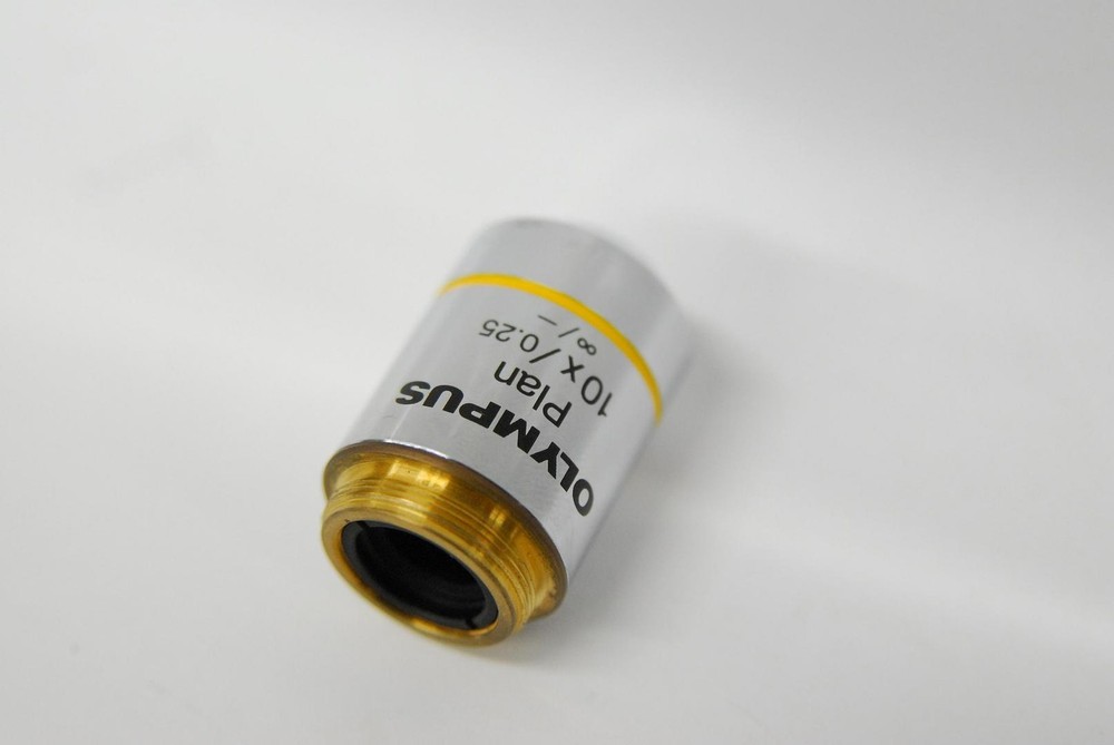 Olympus Plan 10x/0.25 ∞/- Infinity Plan Achromatic Microscope Objective