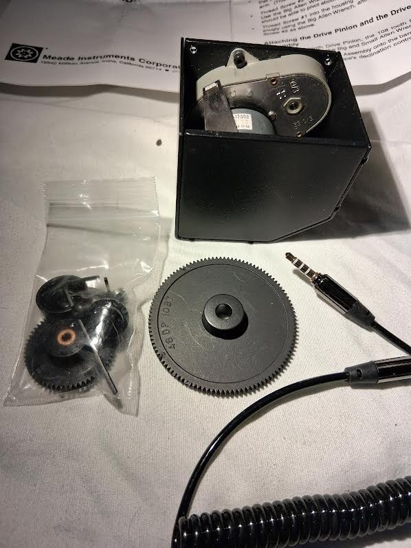 Meade LX50 DECLINATION DRIVE ASSEMBLY/Complete