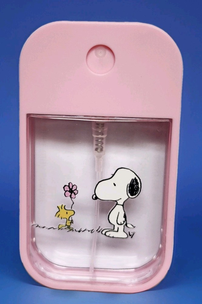Peanuts Snoopy Refillable Empty Hand Sanitizer Spray Bottle