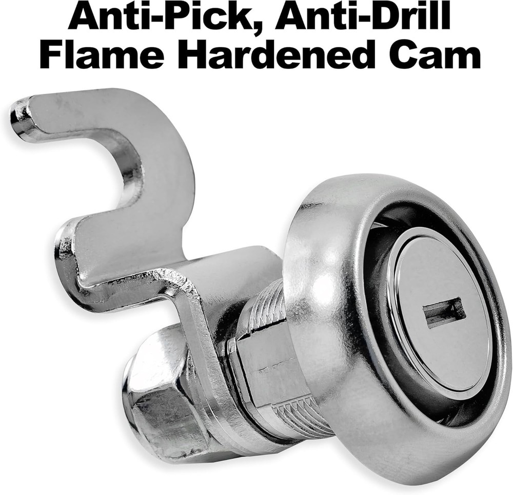 Post Mount Locking Mailbox with 1760 Cubic Inch Capacity for Safe Delivery