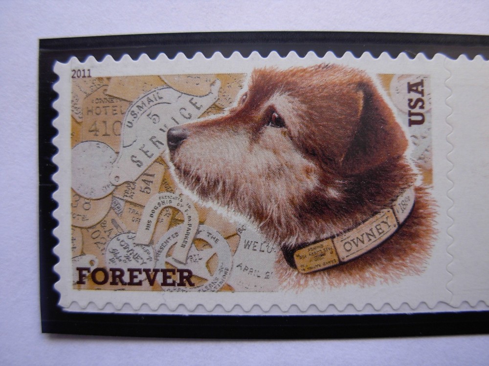 4547 Owney Dog Mint NH Gutter Pair