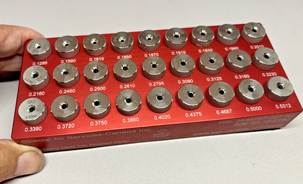 OD Drill Bushing Set (27 Piece Kit) (Transfer Bushing) Aircraft Aviation