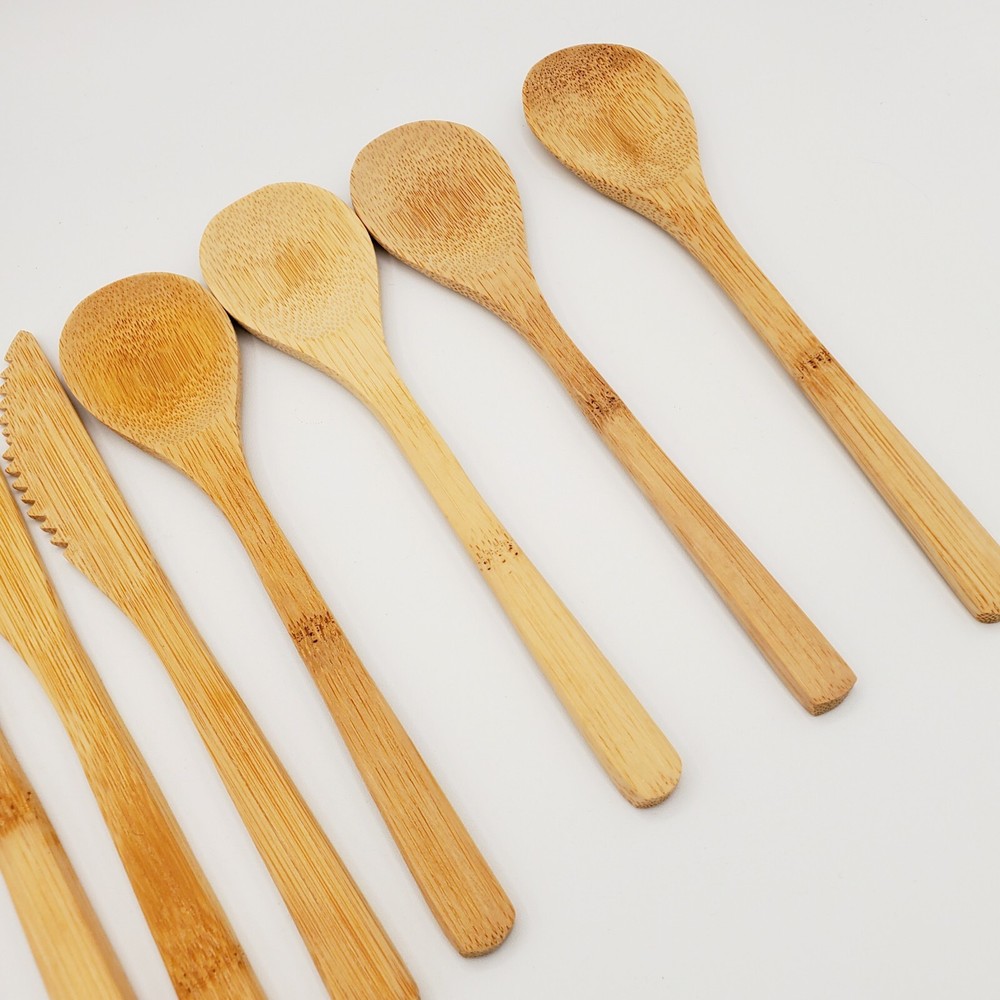 Butensil Bamboo Utensils Set Eco-Friendly Kitchen Flatware