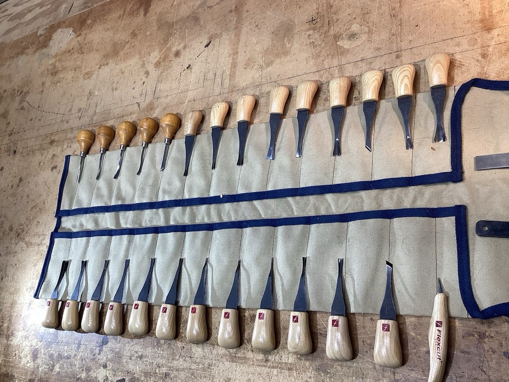Large group flexcut & misc wood carving tool set Gunsmith