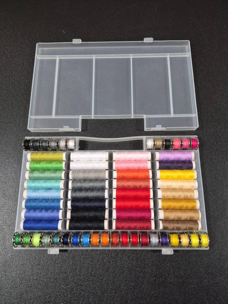 x3) Sewing Kits, with plastic containers/boxes