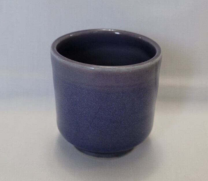 Purple Ceramic Toothpick Holder